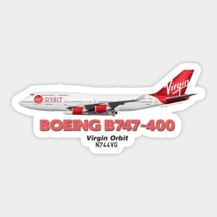 Boeing B747-400 - Virgin Orbit Sticker